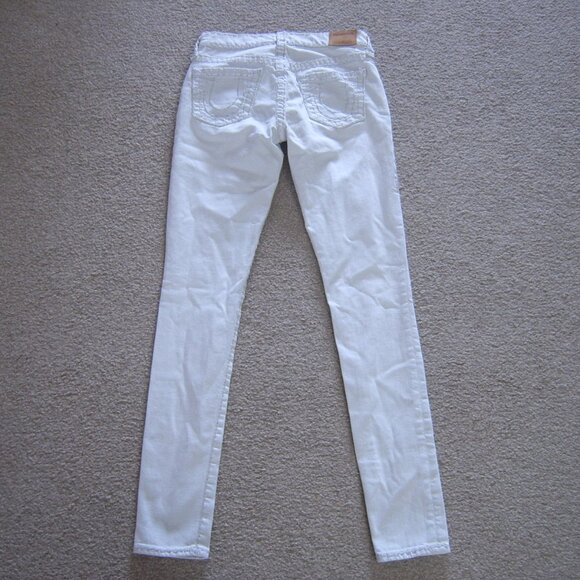 Brand New True Religion Women Super T Jeans sz 26 Made in USA Sales Sample - Picture 2 of 5